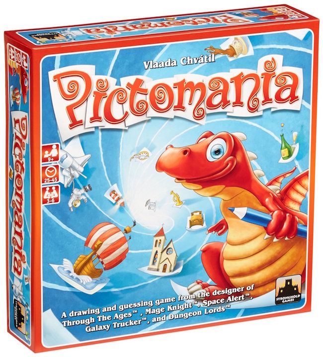 Best board games for older kids: you're drawing and guessing all at once with the rowdy Pictomania
