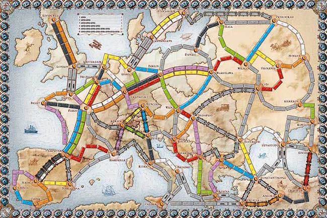 Best board games for older kids: chart your way through USA, Europe or other locations with Ticket to Ride