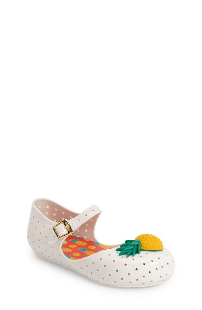 Cute spring shoes for girls: Mini Melissa Furadinha Mary Jane Flat