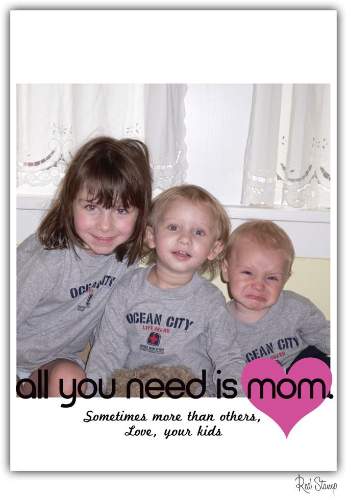 The free Red Stamp app for iOS and Android makes it so easy to personalize and send an e-card for Mother's Day