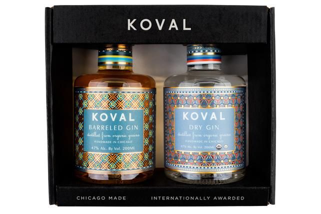 Cool Mom Eats holiday gift guide 2016: Food-themed stocking stuffers | Koval mini Gin Gift Packs at Mouth.com