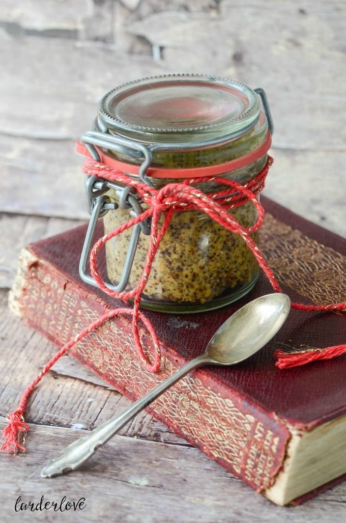 Great homemade food gifts for the holidays | Fiery Mustard at Larder Love