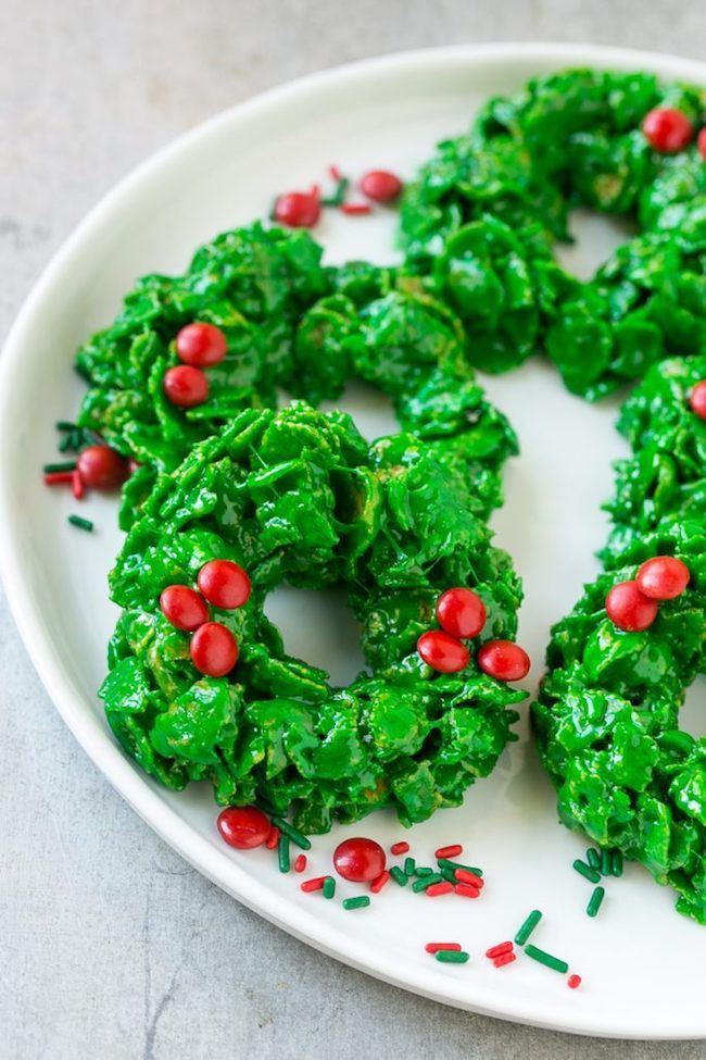 Delicious Christmas cookie recipes | Christmas Wreaths at Dinner at the Zoo