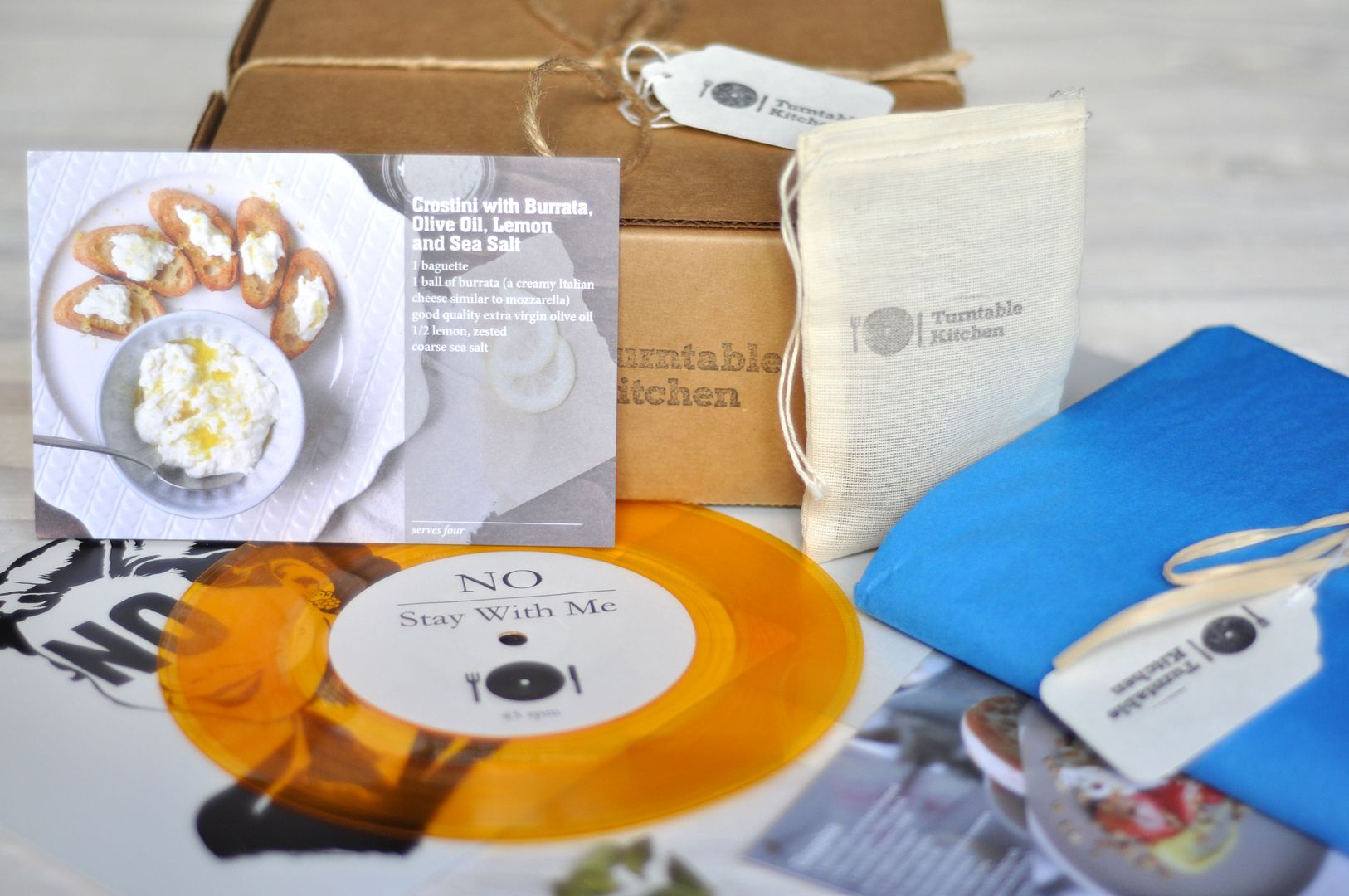 Best food subscription boxes that make great last minute gifts: Turntable Kitchen music and food pairing boxes | Cool Mom Eats holiday gift ideas