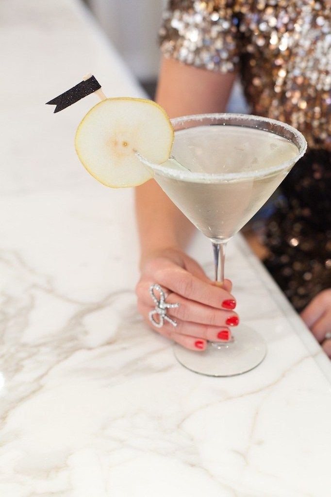 Best New Year's Eve cocktails and mocktails: French Pear Martini at Freutcake