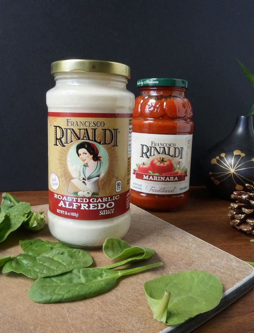 We're all about shortcut holiday cooking, and quality jarred sauces, like the ones made by Francesco Rinaldi, are our favorite. Check out all the shortcut holiday dinner recipes we whip up with them! [sponsored]