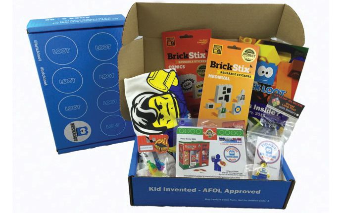 Best subscription boxes for kids: BrickLoot sends you a stash of brick-building items each month.