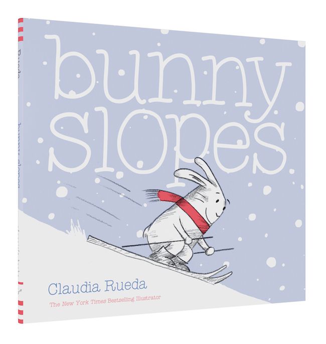 Best new Christmas books for kids: Bunny Slopes by Claudia Rueda
