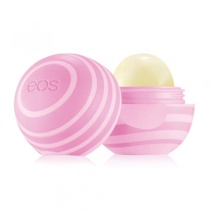 EOS Lip Balm in Visibly Soft Honey Apple is a favorite drugstore lip balm