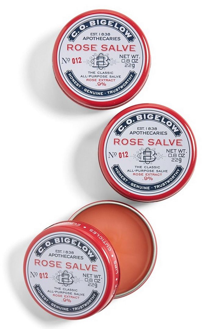 C.O. Bigelow Rose Salve Lip Balm: Beauty Stocking Stuffers