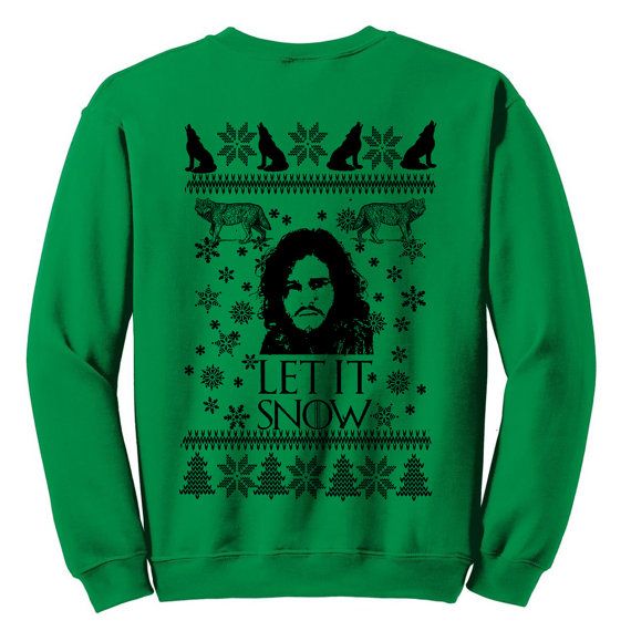 Let It (Jon) Snow sweatshirt | Dat Boutique NOLA on Etsy