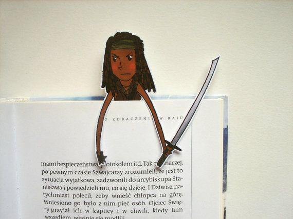 Michonne printable bookmark | Big Nerd Wolf on Etsy