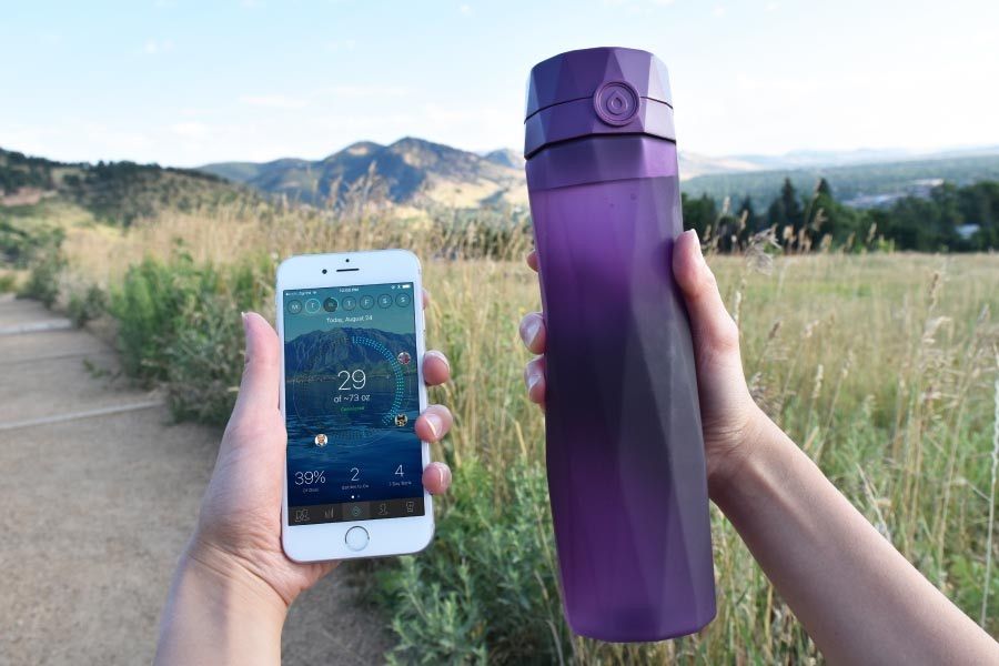 Smart tech solutions to stay cool in record heat: Hydrate Spark smart water bottle