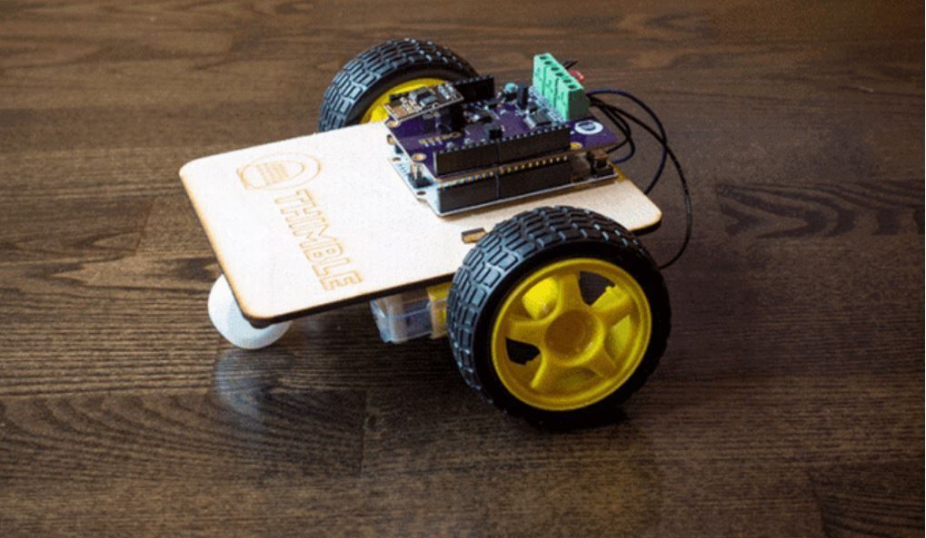 Thimble: awesome STEM subscription box for kids filled with serious robotics projects