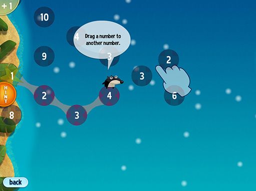Math apps for kids: Jump Numbers
