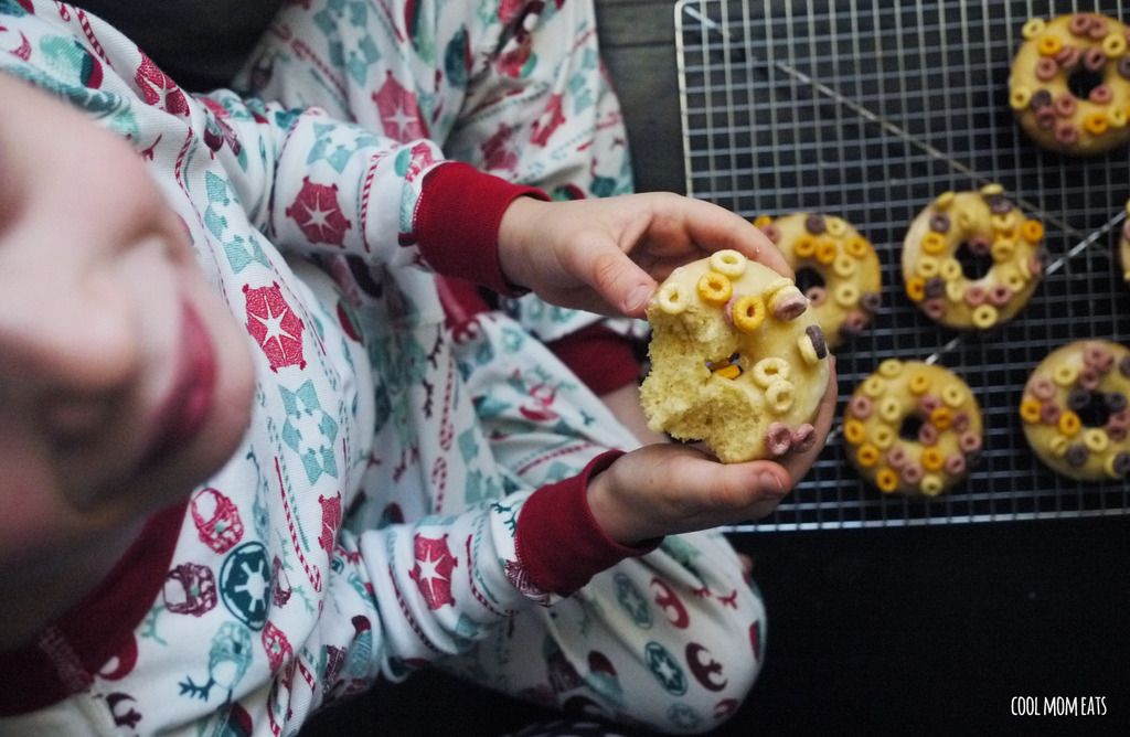 Baked Cereal Milk Donuts: A fun and easy treat for National Doughnut Day—and beyond! | Cool Mom Eats