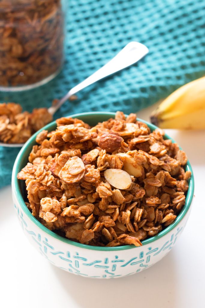 Best travel snack recipes for kids: Gluten-Free Peanut Butter Granola | Grain Changer