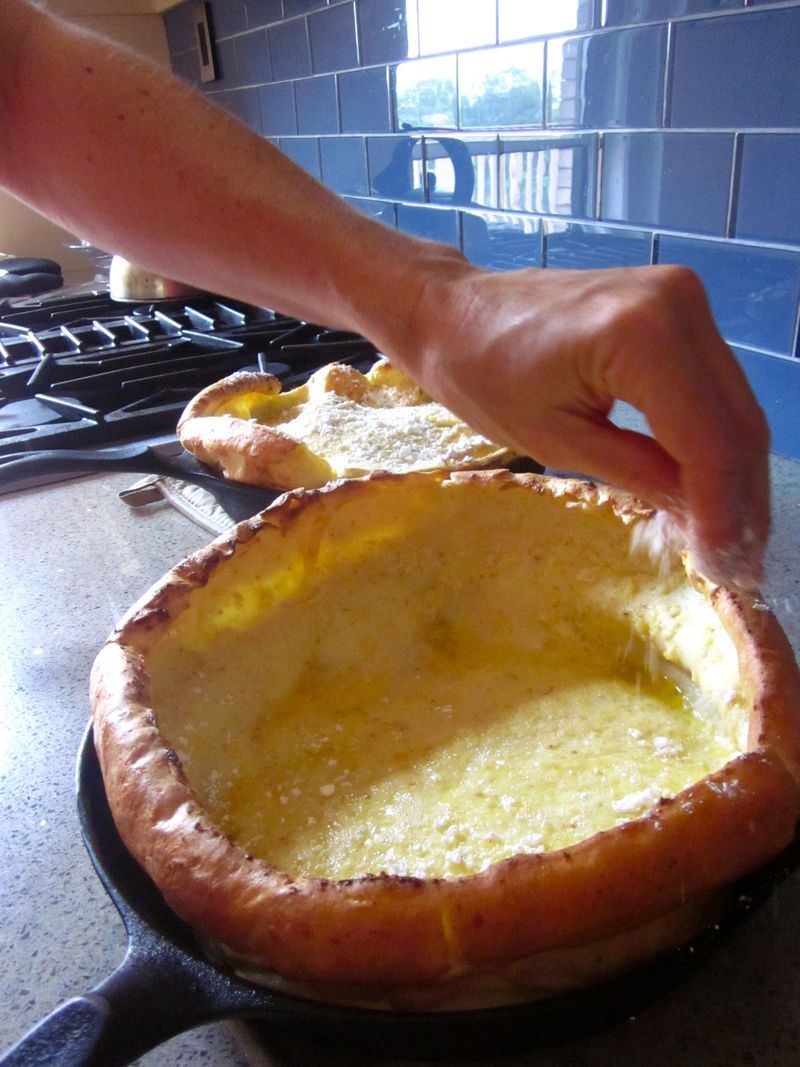 A perfect Dutch Baby recipe at one of our favorite dad food blogs, Stay At Stove Dad
