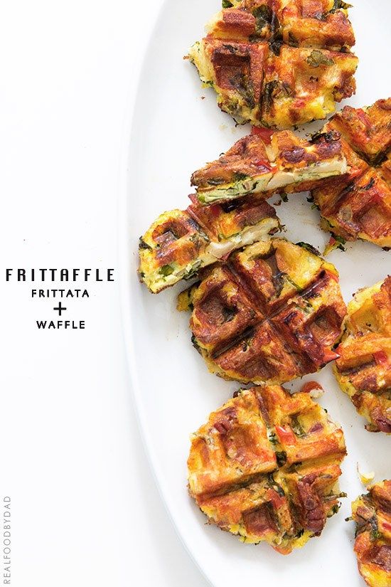 When we asked Matt of Real Food By Dad what he wants to eat on Father's Day, he chose this genius Frittaffle. Of course! 