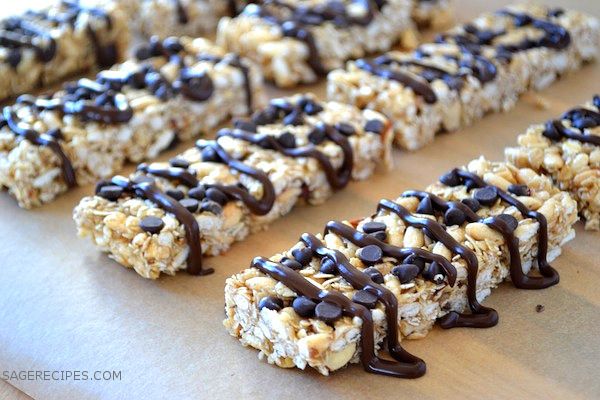 Best travel snack recipes for kids: Chewy Granola Bars | Sage Recipes