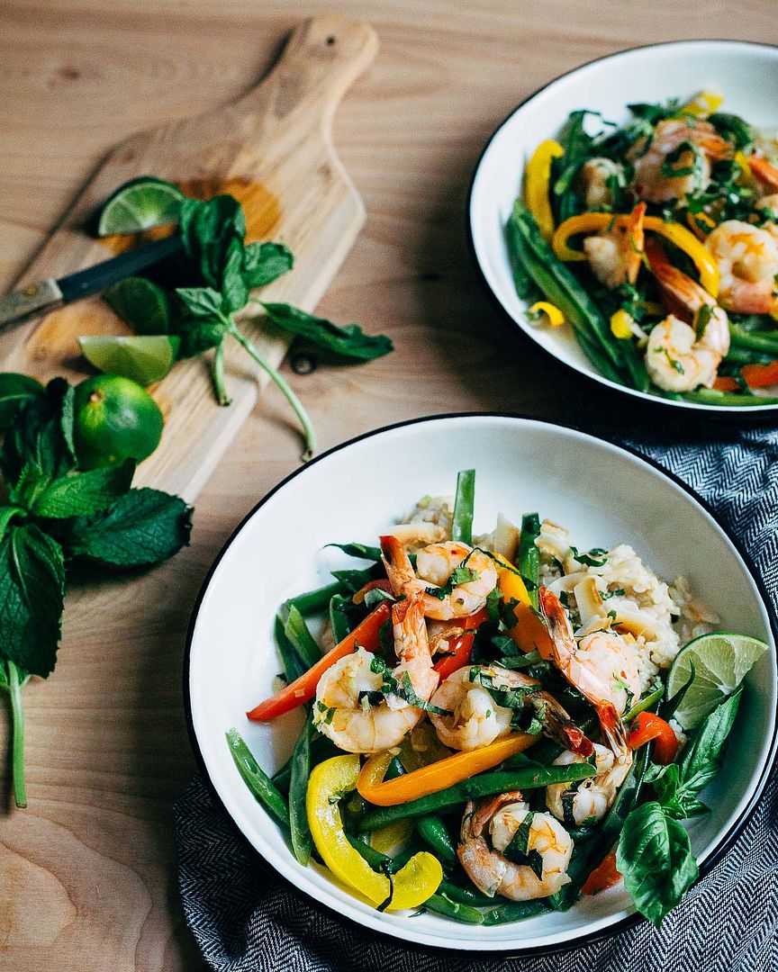 Thai Style Coconut and Shrimp Curry is on this week's Cool Mom Eats meal plan (and maybe next week's too!) | Brooklyn Supper
