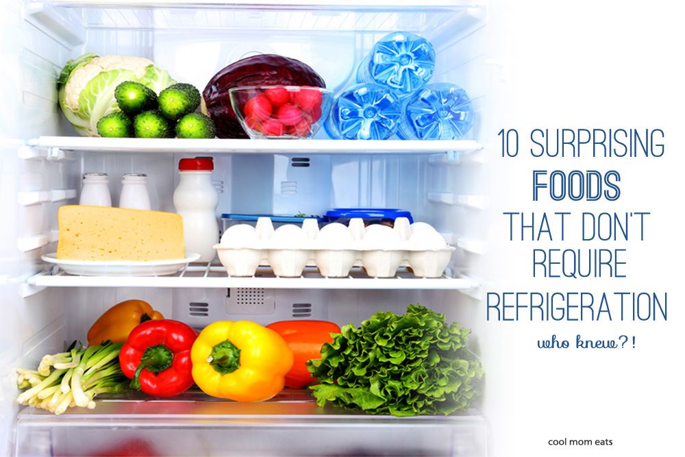 10 surprising foods that don't require refrigeration. Who knew?! | Cool Mom Eats