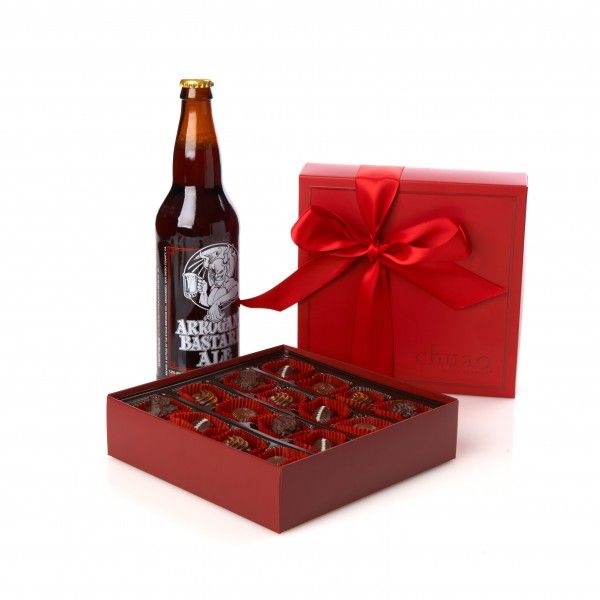 This gourmet Father's Day gift from Chuao Chocolatier delivers on the best of both worlds: Craft beer and gourmet chocolate | 2016 Cool Mom Eats Father's Day gift guide