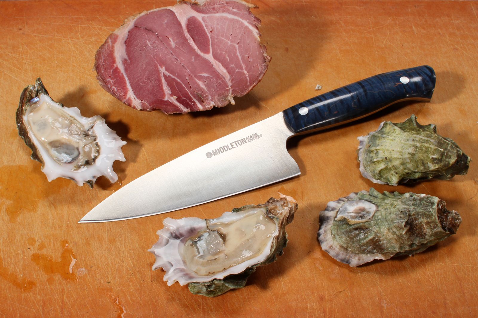 The gorgeous hand-made knives from Middleton Made Knives are the splurge gift every dad who loves to cook is hoping for | 2016 Cool Mom Eats Father's Day gift guide