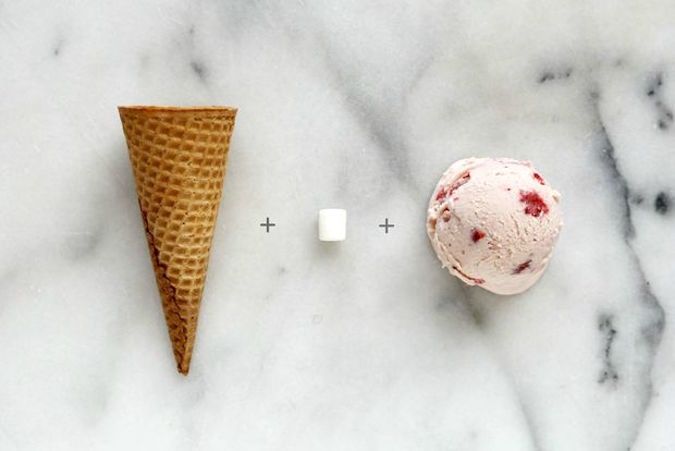 Some summer party hacks are silly and some are practical, like the Prevent Ice Cream Cone Drips with marshmallows idea at Instructables. Genius.