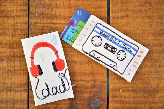 Last-minute gifts for Father's Day: DIY gift card holders from Mad in Crafts