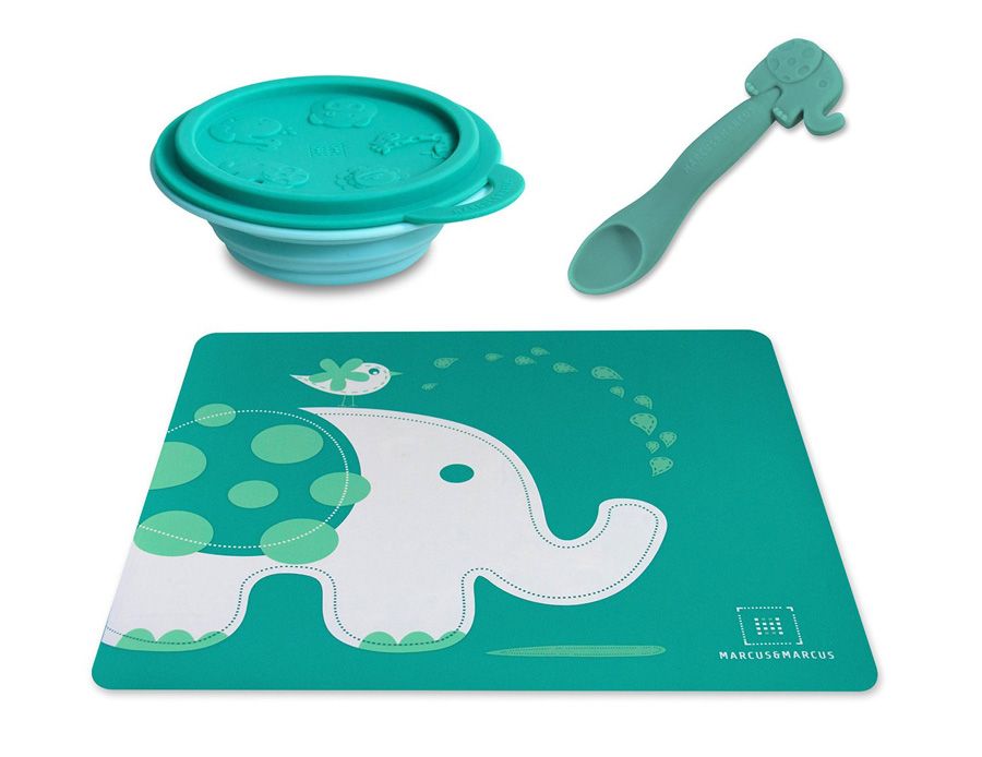 Love the modern tableware sets for babies and toddlers from Marcus & Marcus