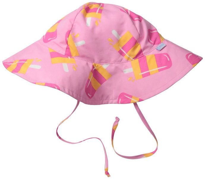 best baby sun hats: the wide brimmed popsicle hat from iPlay