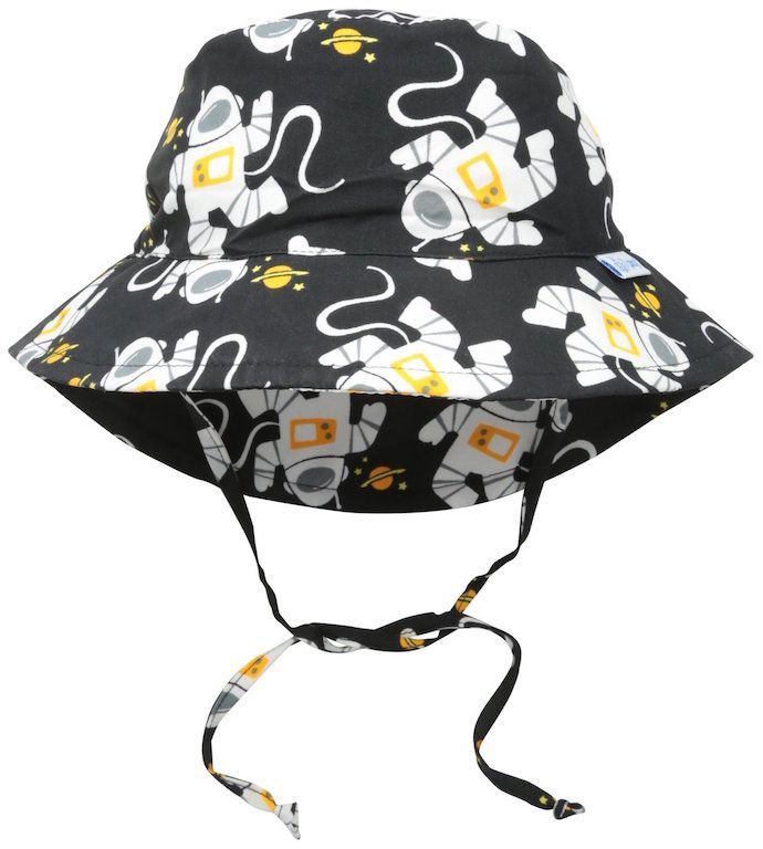 best baby sun hats: this cool astronaut bucket hat at iPlay