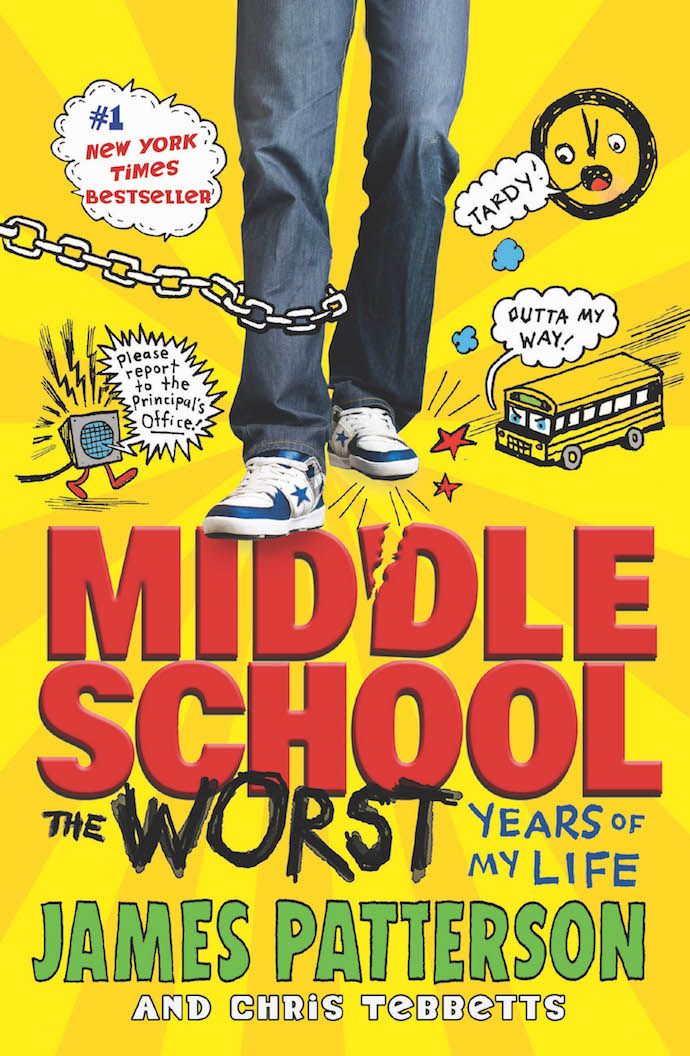 Summer reading ideas: Middle School, the Worst Years of My Life by James Patterson