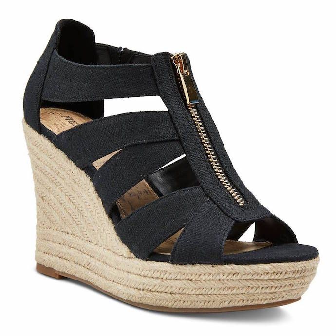 Best comfortable wedge sandals for summer | Meredith espadrille wedges at Target