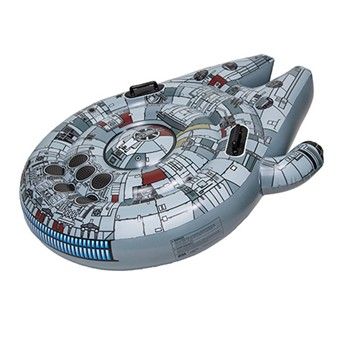 Tech and gaming pool floats for tweens and teens: Star Wars Millennium Falcon float by SwimWays