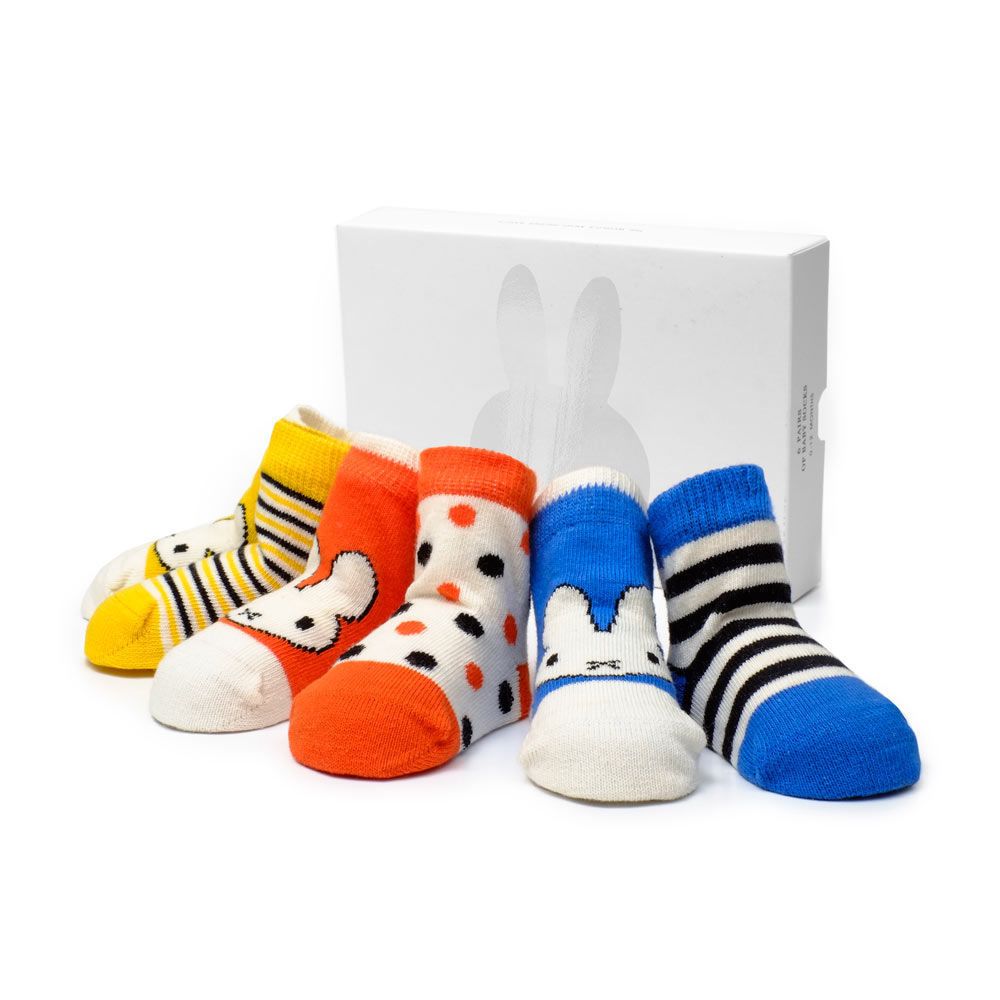 Cool bunny gifts for Easter: Miffy bunny socks from Etiquette Clothiers on Giggle
