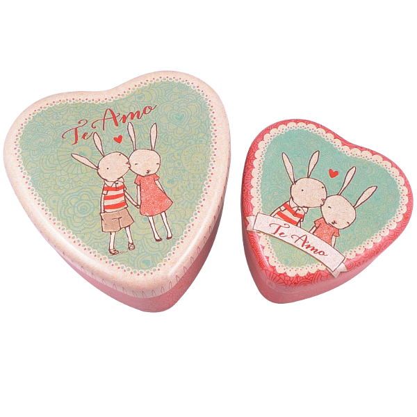 Easter basket ideas: Two bunny tins from Maileg at My Sweet Muffin