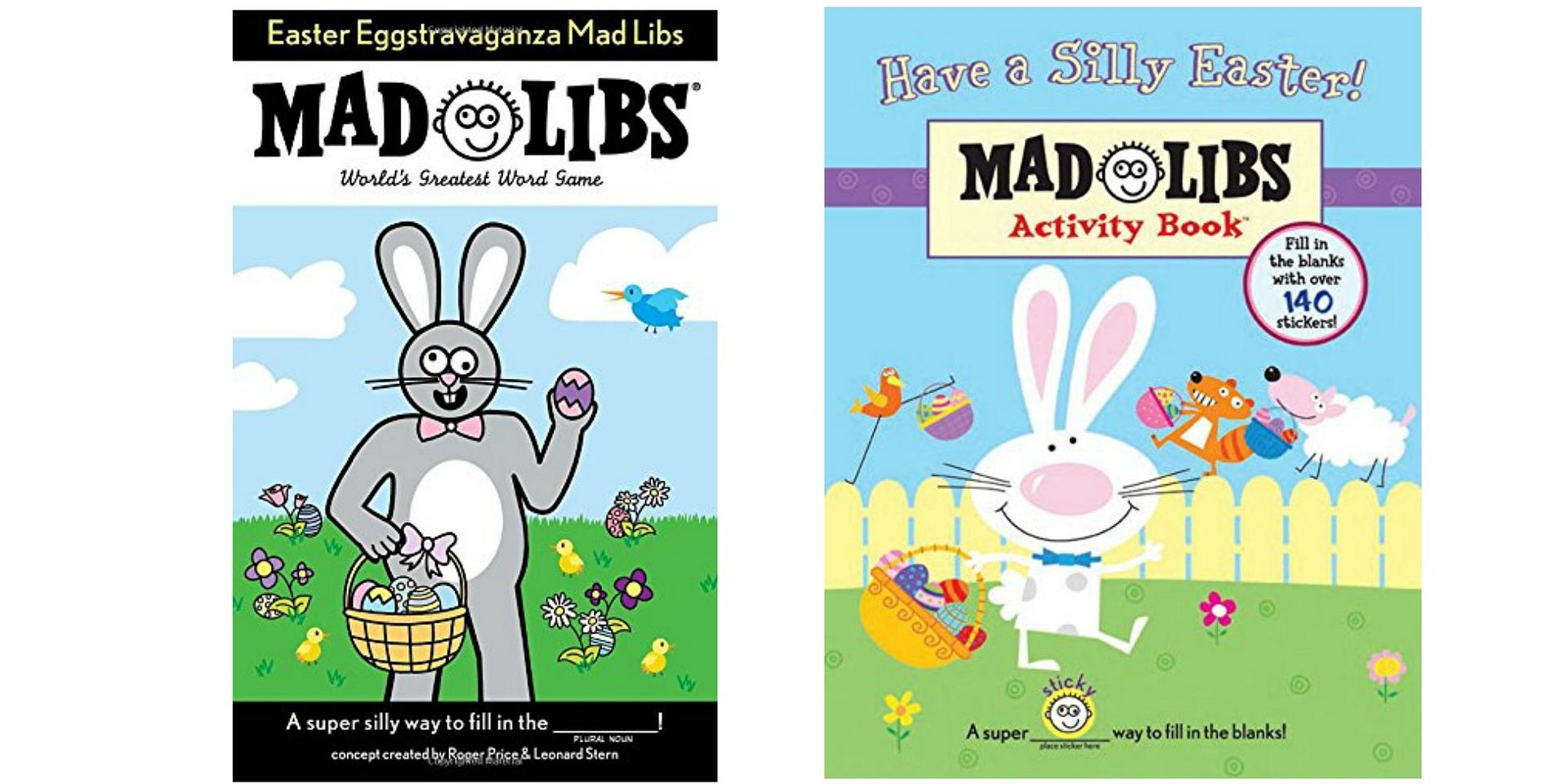 Easter basket ideas: Mad Libs books for older and younger kids