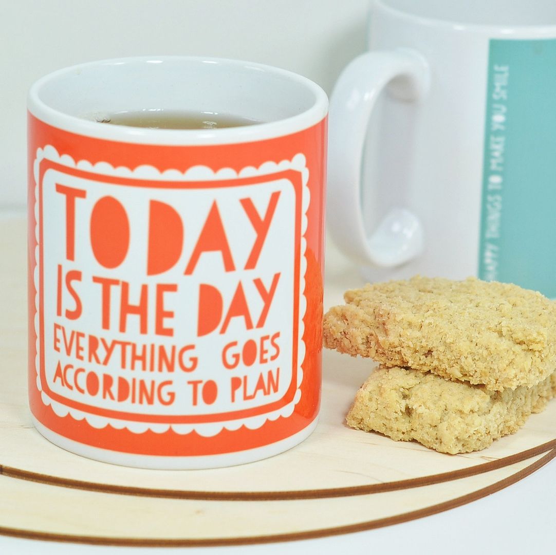 Today is the Day. . .motivational coffee mug from Bread & Jam on Etsy