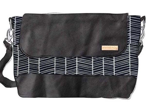Design your own black and white diaper bag, like this Chloe bag, at Better Life Bags and they'll help a woman in need.