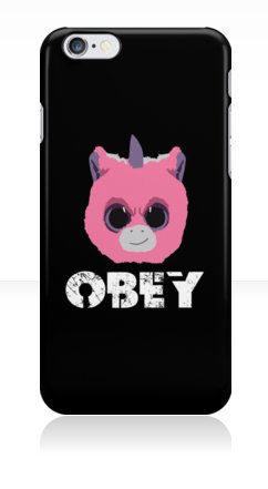 Unicorn iPhone cases: beanie boo unicorn cult case by badnewsbaron