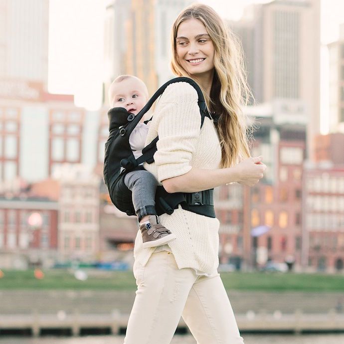 The Ergobaby ADAPT is the first to carry kids from infancy with a custom fit, no inserts needed.