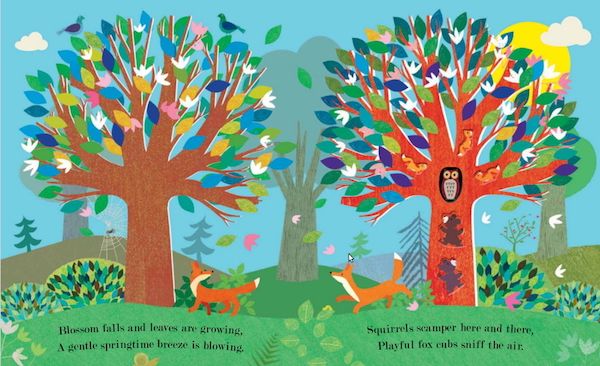 Great children's books for spring: Explore all the seasons in Tree by Britta Teckentrup
