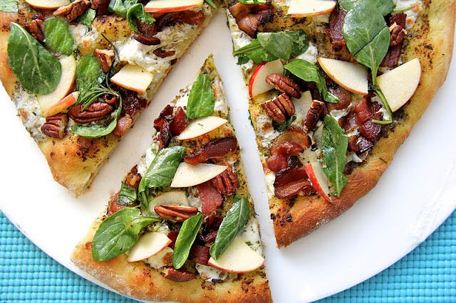 There's more to using apples than just baking! Try making this Bacon Apple Pizza at Cafe Sucre Farine. Delicious!