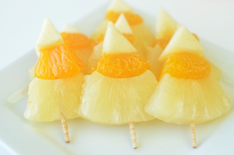 Fruit is the obvious go-to when you're looking to make non-candy Halloween snacks, but this idea for 