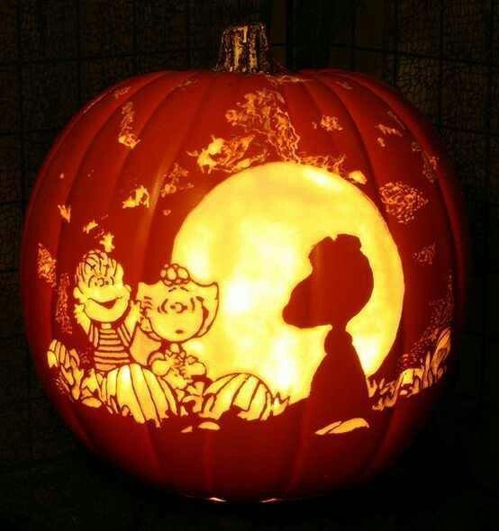 It's the Great Pumpkin in a pumpkin, Charlie Brown!