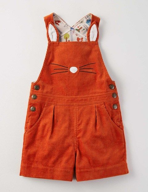 We love these fantastic Mrs. Fox overalls from Mini Boden