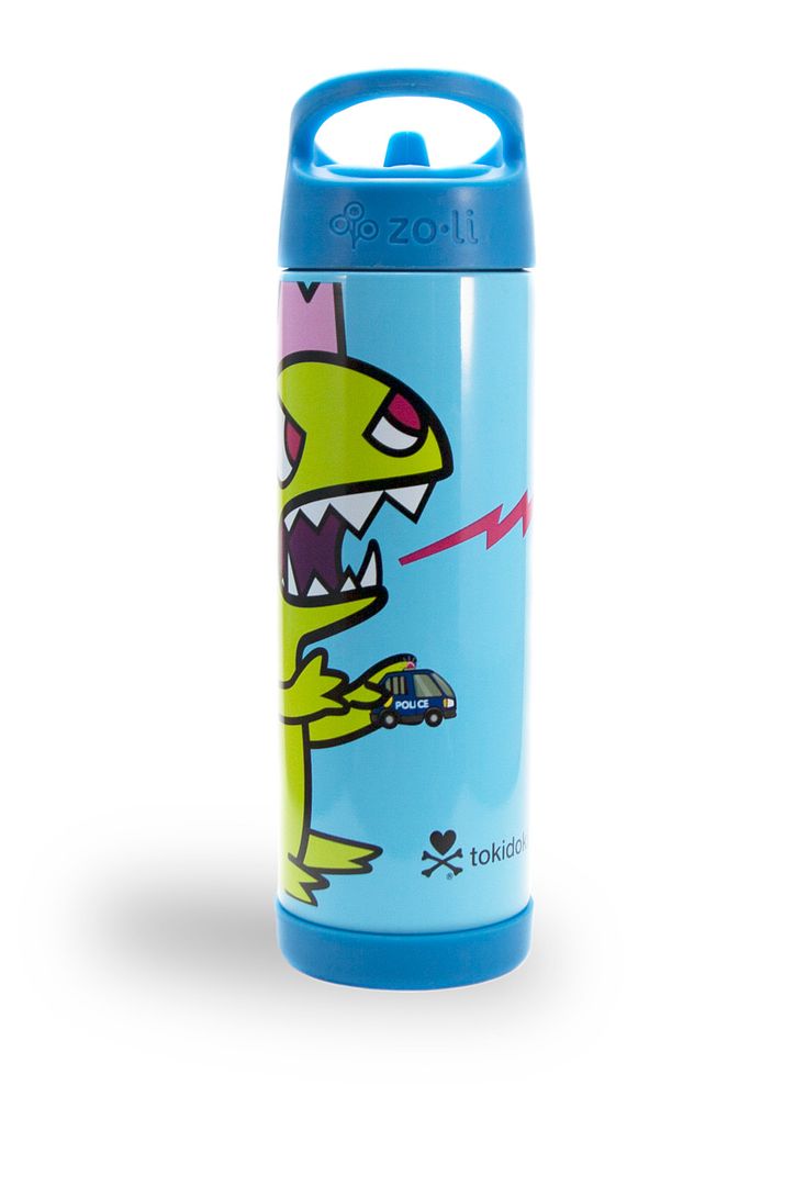 Kaiju water bottle from Tokidoki x ZoLi.
