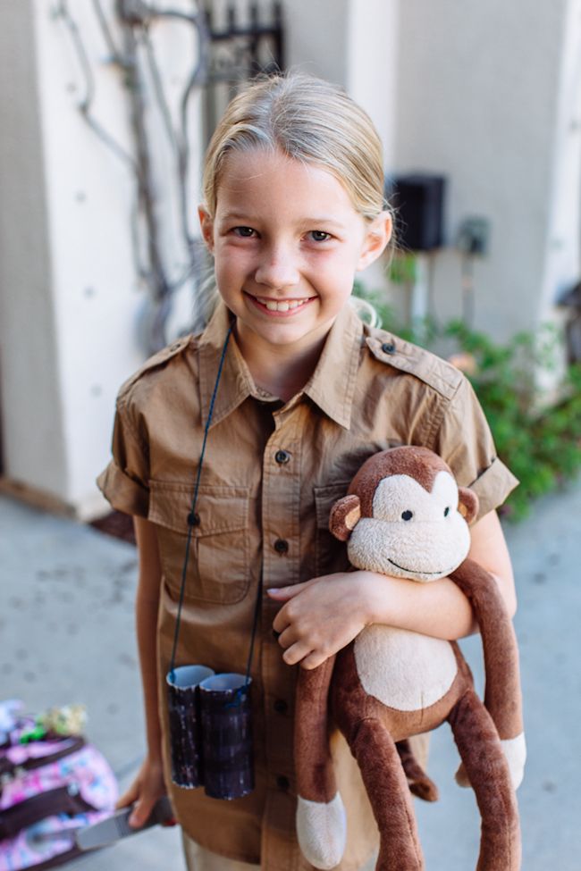Strong girl Halloween costumes: Jane Goodall at The Mod Chik